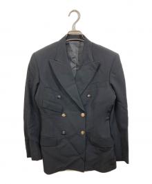 Jean Paul Gaultier FEMME（ジャンポールゴルチエ フェム）の古着「ダブルブレストジャケット」｜ブラック