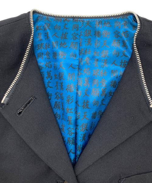 Jean Paul Gaultier FEMME（ジャンポールゴルチエ フェム）Jean Paul Gaultier FEMME (ジャンポールゴルチエ フェム) フード付テーラードジャケットセットアップ ブラック サイズ:SIZE 40の古着・服飾アイテム