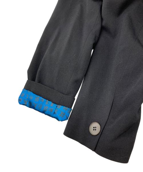 Jean Paul Gaultier FEMME（ジャンポールゴルチエ フェム）Jean Paul Gaultier FEMME (ジャンポールゴルチエ フェム) フード付テーラードジャケットセットアップ ブラック サイズ:SIZE 40の古着・服飾アイテム