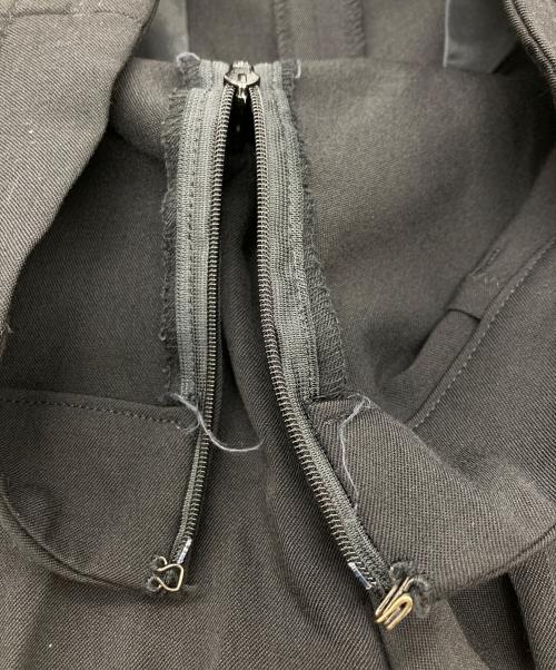 Jean Paul Gaultier FEMME（ジャンポールゴルチエ フェム）Jean Paul Gaultier FEMME (ジャンポールゴルチエ フェム) フード付テーラードジャケットセットアップ ブラック サイズ:SIZE 40の古着・服飾アイテム