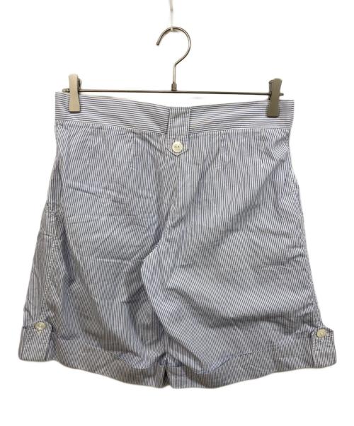 DOLCE & GABBANA（ドルチェ＆ガッバーナ）DOLCE & GABBANA (ドルチェ＆ガッバーナ) ストライプショーツ ブルー サイズ:38の古着・服飾アイテム