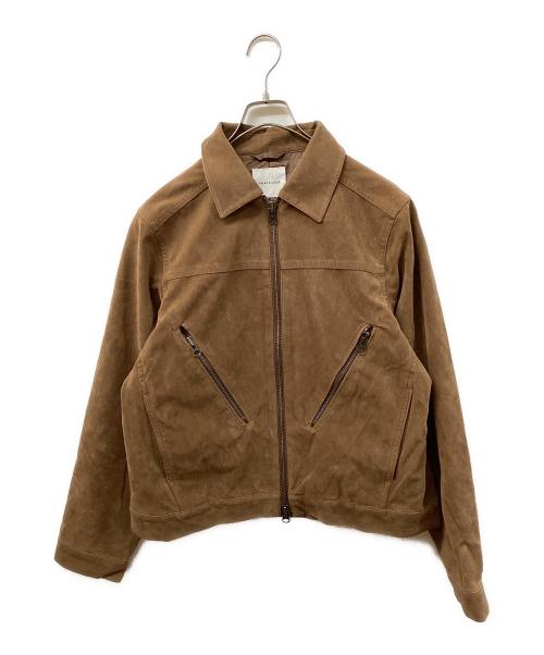 FREAK'S STORE（フリークスストア）FREAK'S STORE (フリークスストア) レザレッド スウェード ライダースジャケット ブラウン サイズ:SIZE Mの古着・服飾アイテム