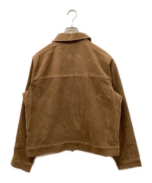 FREAK'S STORE（フリークスストア）FREAK'S STORE (フリークスストア) レザレッド スウェード ライダースジャケット ブラウン サイズ:SIZE Mの古着・服飾アイテム