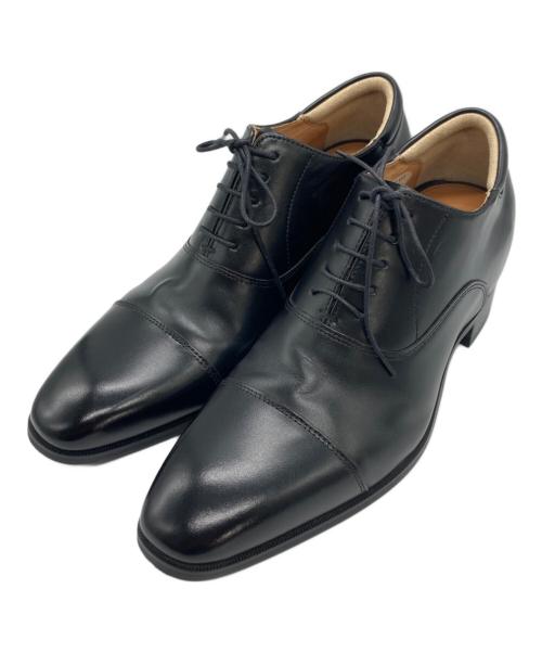 bee classic（ビークラシック）BEE CLASSIC (ビークラシック) 内羽根ストレートチップシューズ ブラック サイズ:	SIZE 24cmの古着・服飾アイテム