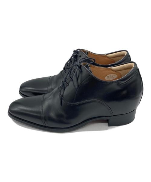 bee classic（ビークラシック）BEE CLASSIC (ビークラシック) 内羽根ストレートチップシューズ ブラック サイズ:	SIZE 24cmの古着・服飾アイテム