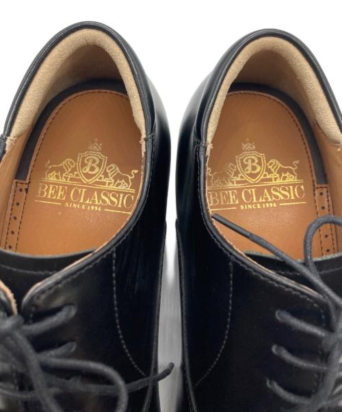bee classic（ビークラシック）BEE CLASSIC (ビークラシック) 内羽根ストレートチップシューズ ブラック サイズ:	SIZE 24cmの古着・服飾アイテム