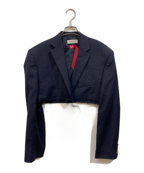 led.tokyo（レッドトーキョー）led.tokyo (レッドトーキョー) ショート丈テーラードジャケット ネイビー サイズ:	SIZE Freeの古着・服飾アイテム