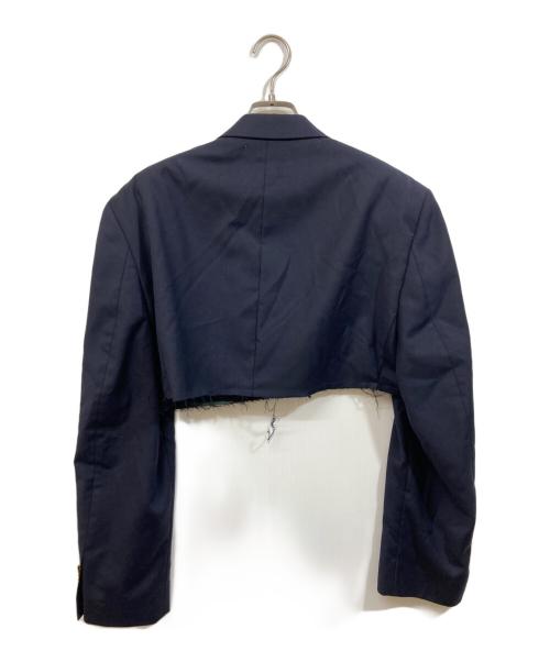 led.tokyo（レッドトーキョー）led.tokyo (レッドトーキョー) ショート丈テーラードジャケット ネイビー サイズ:	SIZE Freeの古着・服飾アイテム