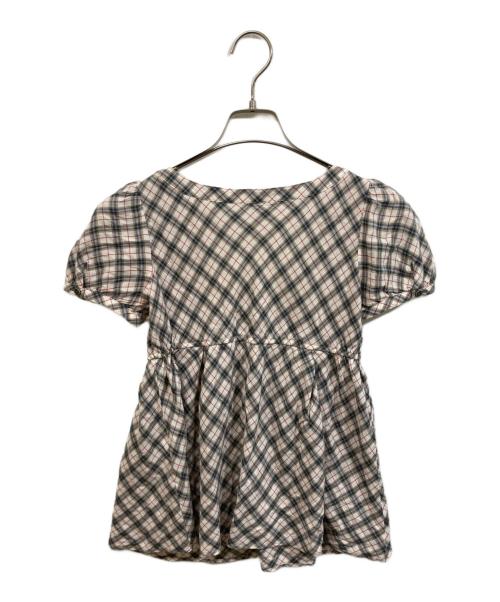 BURBERRY BLUE LABEL（バーバリー ブルー レーベル）BURBERRY BLUE LABEL (バーバリー ブルー レーベル) ブラウス ベージュ サイズ:	SIZE 36の古着・服飾アイテム