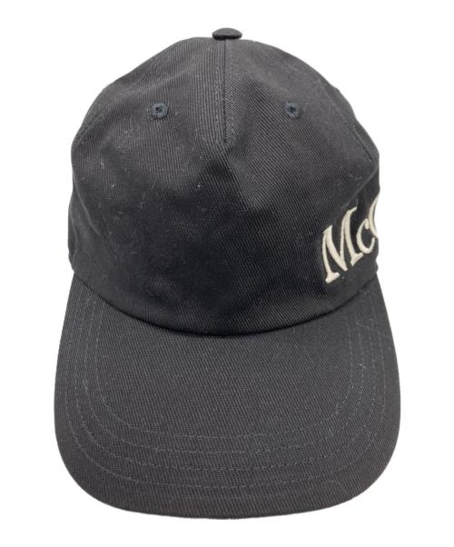ALEXANDER McQUEEN（アレキサンダーマックイーン）ALEXANDER McQUEEN (アレキサンダーマックイーン) サイドロゴ ベースボールキャップ ブラック サイズ:SIZE Mの古着・服飾アイテム