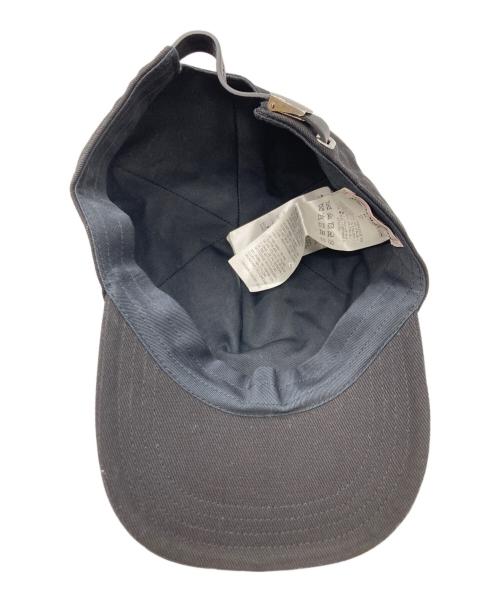 ALEXANDER McQUEEN（アレキサンダーマックイーン）ALEXANDER McQUEEN (アレキサンダーマックイーン) サイドロゴ ベースボールキャップ ブラック サイズ:SIZE Mの古着・服飾アイテム