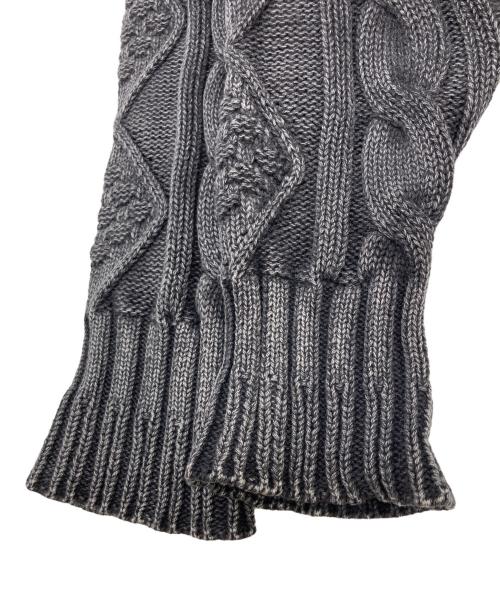 Hysteric Glamour（ヒステリックグラマー）Hysteric Glamour (ヒステリックグラマー) スカルジャガードニット ブラック サイズ:SIZE Freeの古着・服飾アイテム