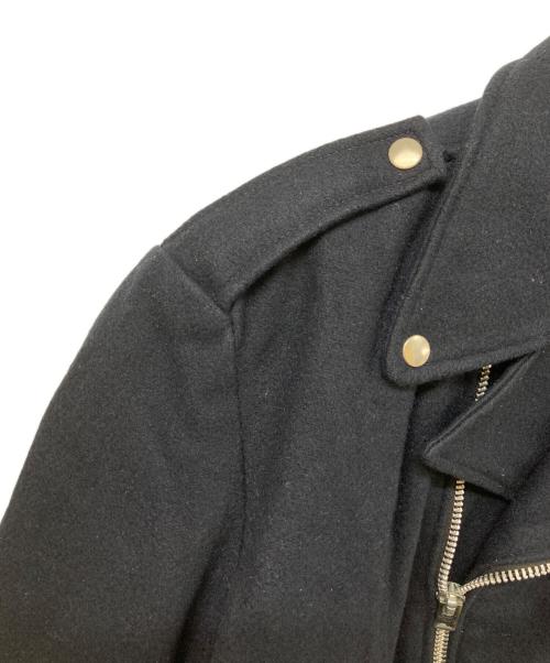 cooper（クーパー）COOPER (クーパー) ウールメルトンライダースジャケット ネイビー サイズ:SIZE Mの古着・服飾アイテム