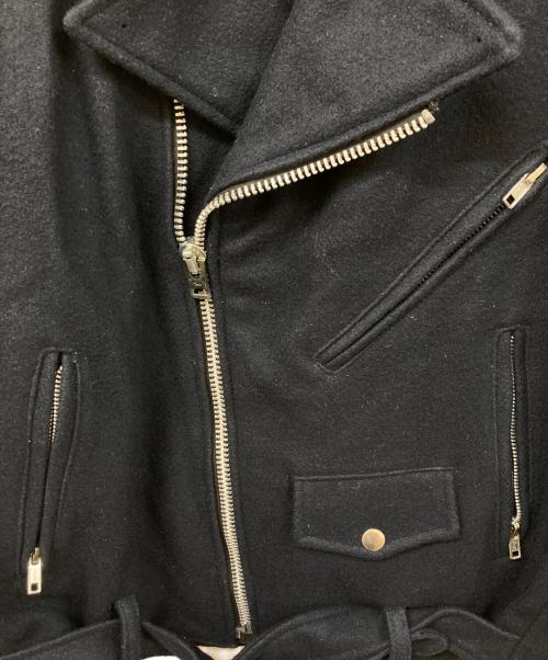 cooper（クーパー）COOPER (クーパー) ウールメルトンライダースジャケット ネイビー サイズ:SIZE Mの古着・服飾アイテム