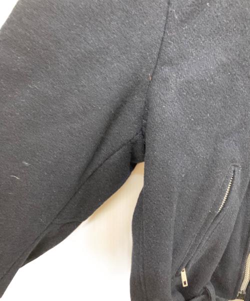 cooper（クーパー）COOPER (クーパー) ウールメルトンライダースジャケット ネイビー サイズ:SIZE Mの古着・服飾アイテム
