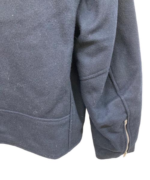 cooper（クーパー）COOPER (クーパー) ウールメルトンライダースジャケット ネイビー サイズ:SIZE Mの古着・服飾アイテム