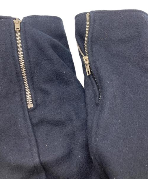cooper（クーパー）COOPER (クーパー) ウールメルトンライダースジャケット ネイビー サイズ:SIZE Mの古着・服飾アイテム