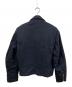 COOPER (クーパー) ウールメルトンライダースジャケット ネイビー サイズ:SIZE M：7000円
