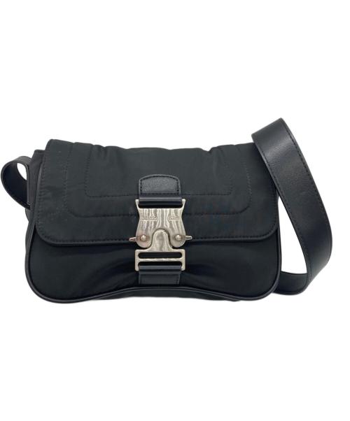 Matin Kim（マーティン・キム）matin kim (マーティン・キム) MINI BUCKLE BAG ブラックの古着・服飾アイテム