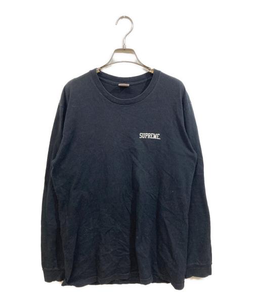 SUPREME（シュプリーム）SUPREME (シュプリーム) 前田俊夫 (マエダトシオ) Overflend L/S Tee ブラック サイズ:Lの古着・服飾アイテム