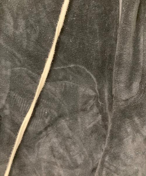 DANKE SCHON（ダンケ シェーン）Danke schon (ダンケ シェーン) WFACE VELOUR FLARE CARGO PANTS ブラック サイズ:Sの古着・服飾アイテム