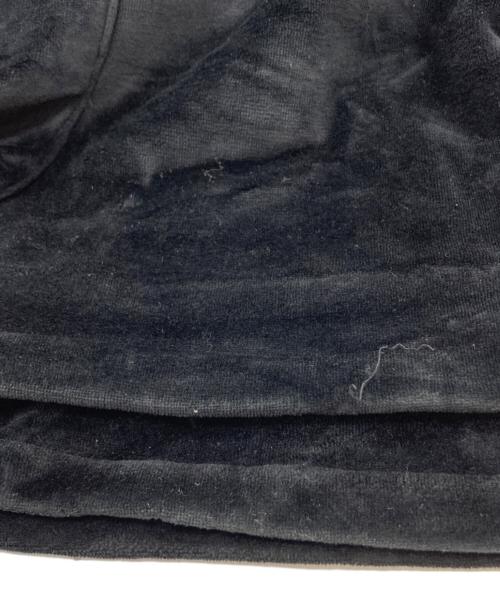 DANKE SCHON（ダンケ シェーン）Danke schon (ダンケ シェーン) WFACE VELOUR FLARE CARGO PANTS ブラック サイズ:Sの古着・服飾アイテム