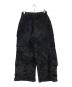 Danke schon (ダンケ シェーン) WFACE VELOUR FLARE CARGO PANTS ブラック サイズ:S：5000円