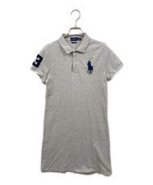 POLO RALPH LAUREN（ポロ・ラルフローレン）の古着「ポロシャツワンピース」｜グレー