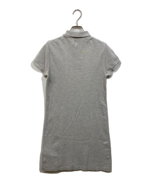 POLO RALPH LAUREN（ポロ・ラルフローレン）POLO RALPH LAUREN (ポロ・ラルフローレン) ポロシャツワンピース グレー サイズ:Sの古着・服飾アイテム