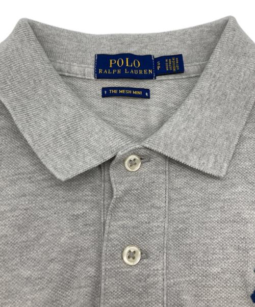POLO RALPH LAUREN（ポロ・ラルフローレン）POLO RALPH LAUREN (ポロ・ラルフローレン) ポロシャツワンピース グレー サイズ:Sの古着・服飾アイテム