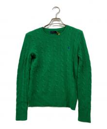 POLO RALPH LAUREN（ポロ・ラルフローレン）の古着「カシミヤニット」｜グリーン