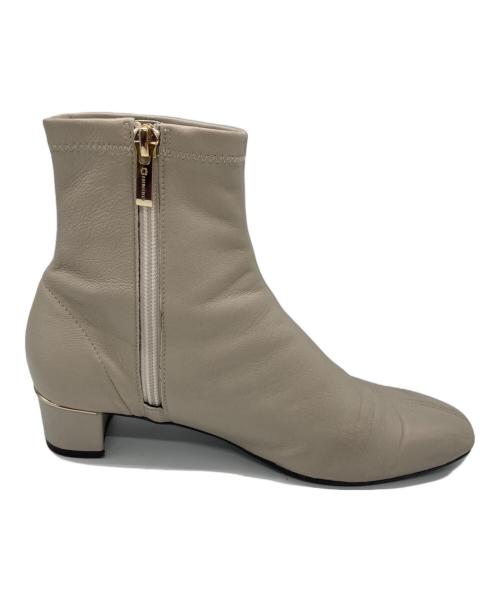 卑弥呼（ヒミコ）卑弥呼 (ヒミコ) ヒールシープレザーストレッチブーツ ブラウン サイズ:	SIZE 23cmの古着・服飾アイテム
