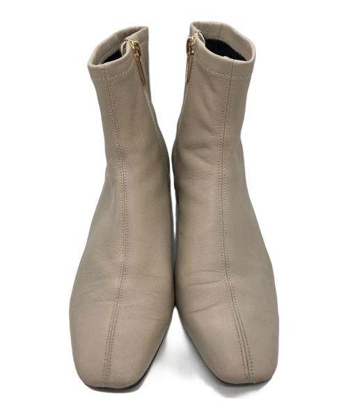 卑弥呼（ヒミコ）卑弥呼 (ヒミコ) ヒールシープレザーストレッチブーツ ブラウン サイズ:	SIZE 23cmの古着・服飾アイテム