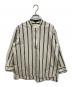 theory（セオリー）の古着「ストライプシャツ」｜グレー