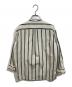 theory (セオリー) ストライプシャツ グレー サイズ:S：5000円