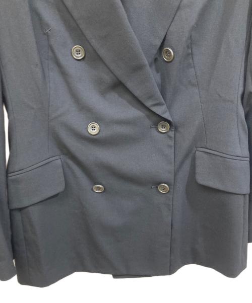 Jean Paul Gaultier FEMME（ジャンポールゴルチエ フェム）Jean Paul Gaultier FEMME (ジャンポールゴルチエ フェム) 裏ドットテーラードジャケット ブラック サイズ:40の古着・服飾アイテム