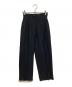 Jean Paul Gaultier FEMME（ジャンポールゴルチエ フェム）の古着「ウールトロタックパンツ」｜ブラック
