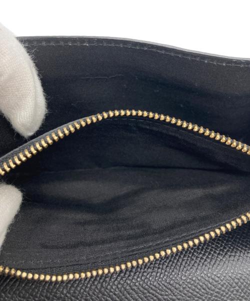 Salvatore Ferragamo（サルヴァトーレ フェラガモ）Salvatore Ferragamo (サルヴァトーレ フェラガモ) ヴェラリボン長財布 ブラックの古着・服飾アイテム