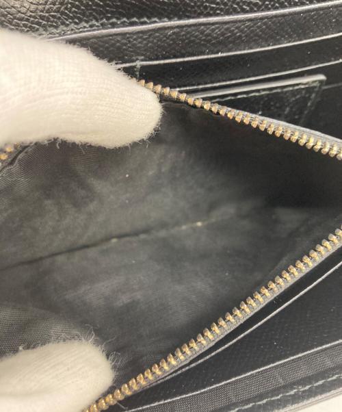 Salvatore Ferragamo（サルヴァトーレ フェラガモ）Salvatore Ferragamo (サルヴァトーレ フェラガモ) ヴェラリボン長財布 ブラックの古着・服飾アイテム