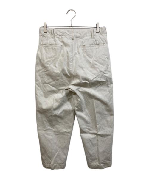 STEVEN ALAN（スティーブンアラン）STEVEN ALAN (スティーブンアラン) 13.5oz DENIM 2PLEATED PANTS-BOLD/パンツ グレー サイズ:	SIZE Mの古着・服飾アイテム