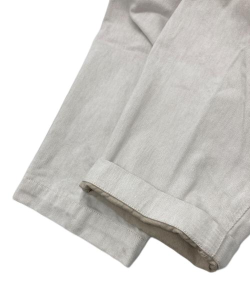 STEVEN ALAN（スティーブンアラン）STEVEN ALAN (スティーブンアラン) 13.5oz DENIM 2PLEATED PANTS-BOLD/パンツ グレー サイズ:	SIZE Mの古着・服飾アイテム