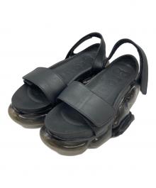 grounds（グラウンズ）の古着「MOOPIE LEATHER SANDAL」｜ブラック
