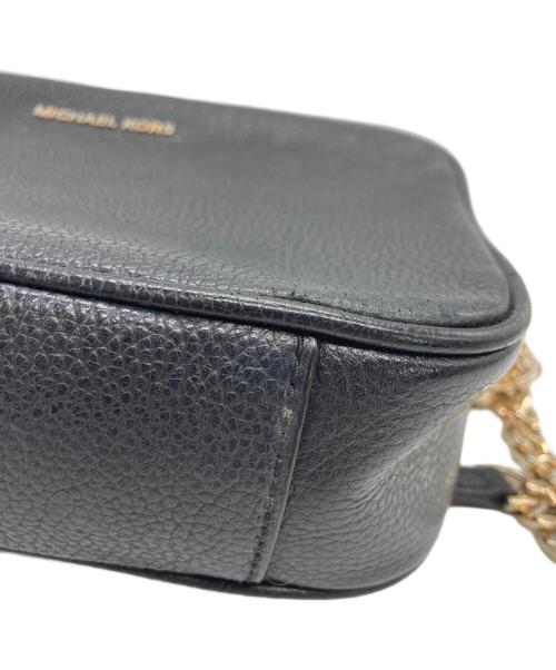 MICHAEL KORS（マイケル・コース）MICHAEL KORS (マイケル・コース) ショルダーバッグ ネイビーの古着・服飾アイテム