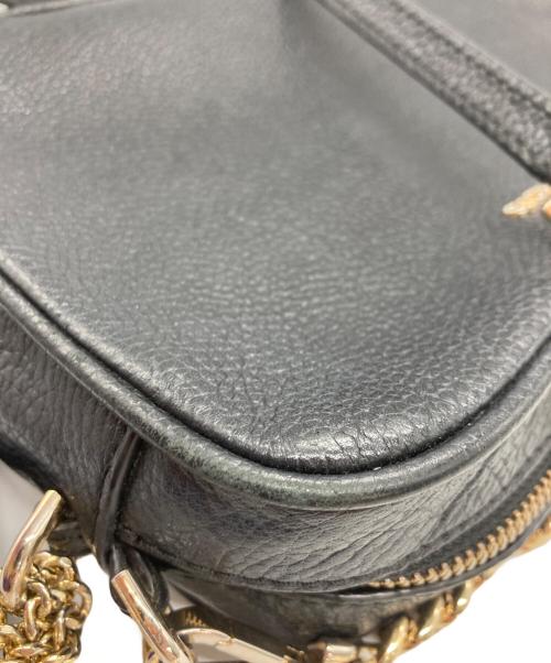 MICHAEL KORS（マイケル・コース）MICHAEL KORS (マイケル・コース) ショルダーバッグ ネイビーの古着・服飾アイテム