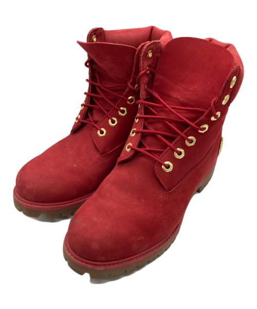 Timberland（ティンバーランド）Timberland (ティンバーランド) 6inch Premium Boot レッド サイズ:	SIZE 8Wの古着・服飾アイテム