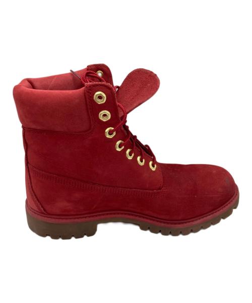 Timberland（ティンバーランド）Timberland (ティンバーランド) 6inch Premium Boot レッド サイズ:	SIZE 8Wの古着・服飾アイテム