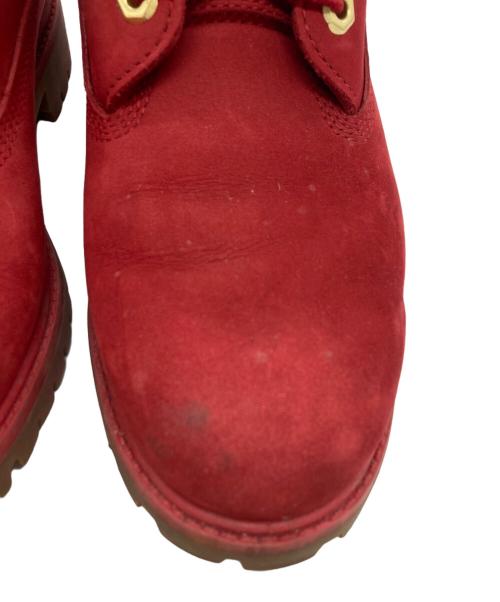 Timberland（ティンバーランド）Timberland (ティンバーランド) 6inch Premium Boot レッド サイズ:	SIZE 8Wの古着・服飾アイテム