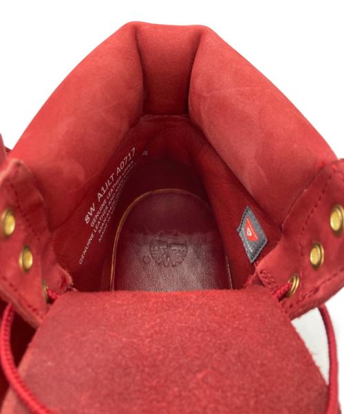 Timberland（ティンバーランド）Timberland (ティンバーランド) 6inch Premium Boot レッド サイズ:	SIZE 8Wの古着・服飾アイテム