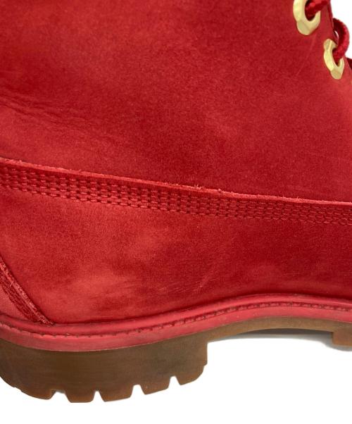 Timberland（ティンバーランド）Timberland (ティンバーランド) 6inch Premium Boot レッド サイズ:	SIZE 8Wの古着・服飾アイテム