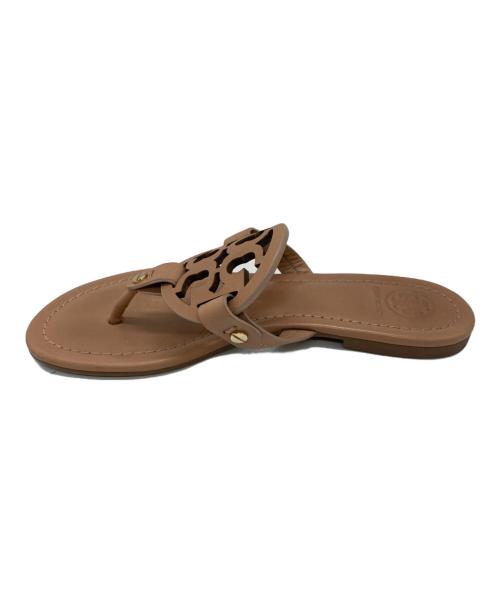 TORY BURCH（トリーバーチ）TORY BURCH (トリーバーチ) メダリオンサンダル ブラウン サイズ:	SIZE 5の古着・服飾アイテム
